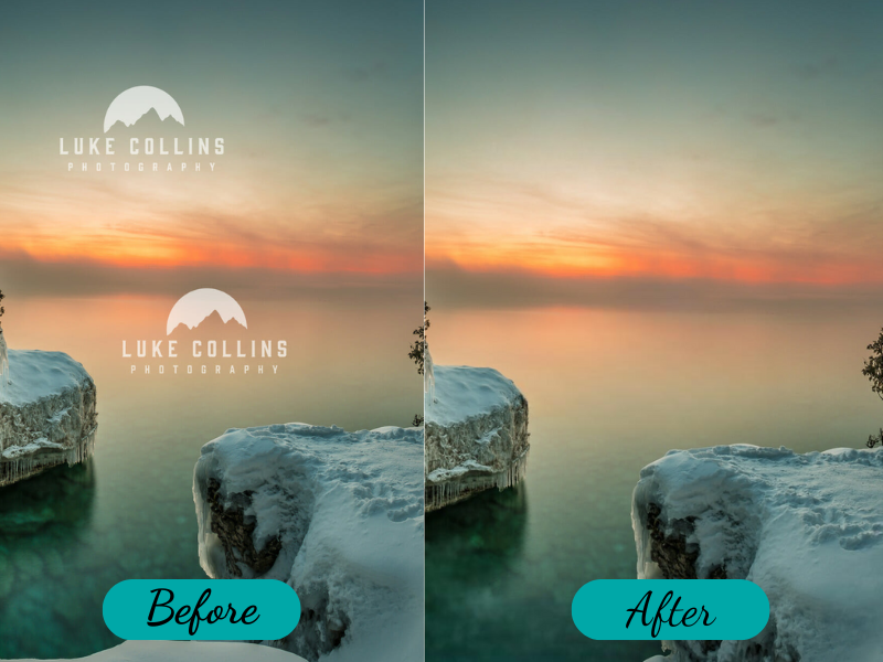 Remove watermark for better clarity