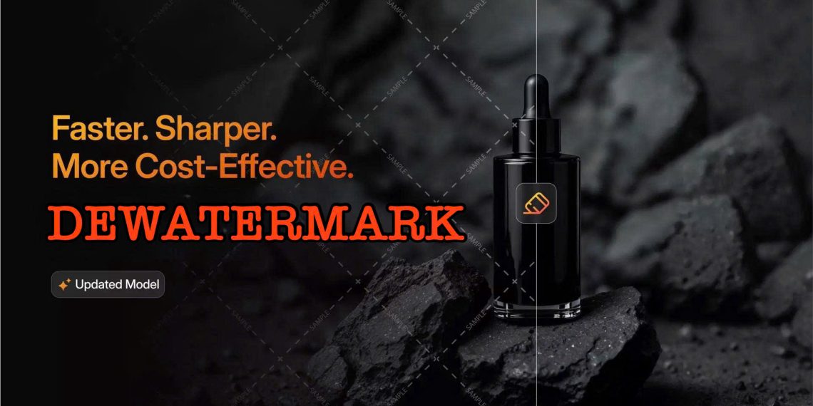 Remove watermark API for ecommcerce and image stock website