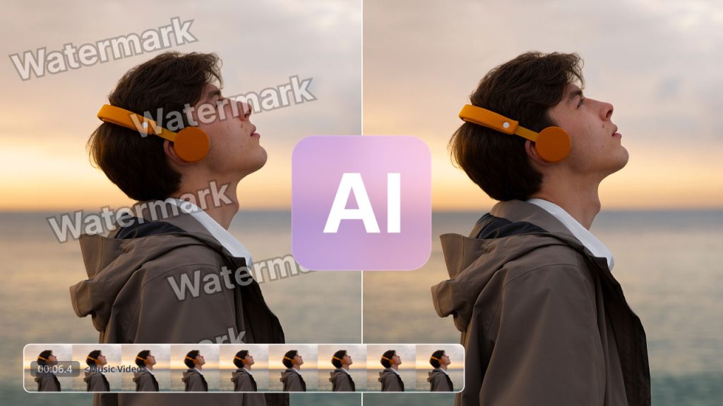Master remove video watermarks with AI