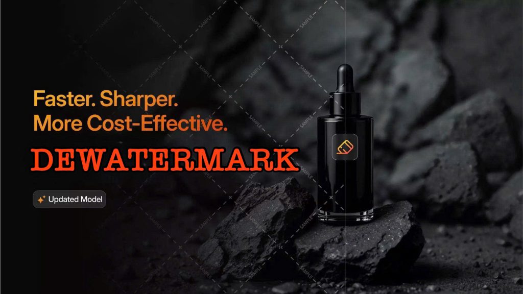 Remove watermark from video with Dewatermark